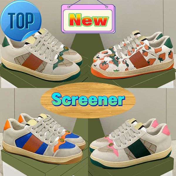 2023 dirty designer casual shoes screener sneaker women men sneakers vintage classic leather web beige ebony green fuchsia blue vintagehg
2023 dirty designer casual shoes screener sneaker women men sneakers vintage classic leather web beige ebony green fuchsia blue vintagehg