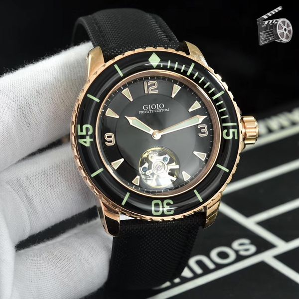 men rose gold black blue watch automatic mechanical ceramic canvas tourbillion, Slivery;brown
men rose gold black blue watch automatic mechanical ceramic canvas tourbillion, Slivery;brown