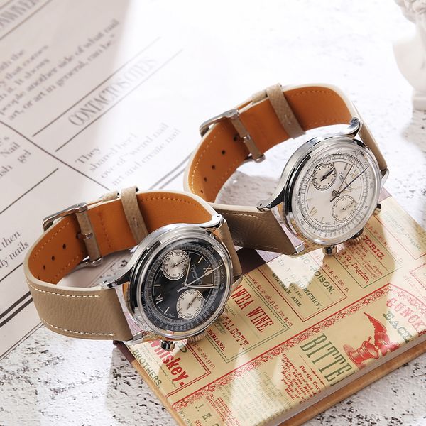 wristwatches escapement timequartz vk64 movement chronograph watch 38mm case waterproof 50m 230407, Slivery;brown
wristwatches escapement timequartz vk64 movement chronograph watch 38mm case waterproof 50m 230407, Slivery;brown