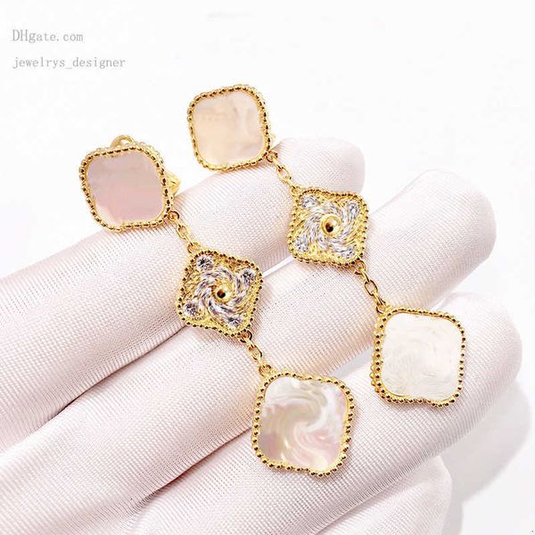 designer bracelets 8 style lucky four leaf clover dangle earrings korean van style net red long tassel elegant cleef women xs2e, Silver
designer bracelets 8 style lucky four leaf clover dangle earrings korean van style net red long tassel elegant cleef women xs2e, Silver
