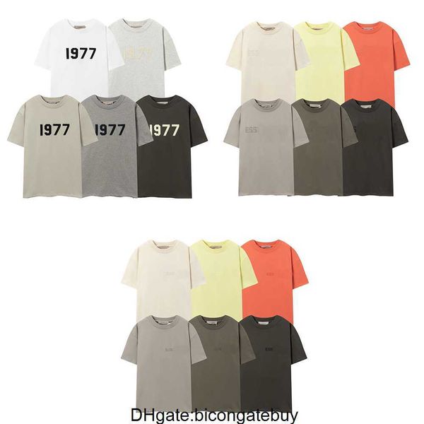 2023 ess designer luxury pure cotton cotton plant t-shirt men's and women's hip hop fog 1977 summer breathable high street loose s, White;black
2023 ess designer luxury pure cotton cotton plant t-shirt men's and women's hip hop fog 1977 summer breathable high street loose s, White;black