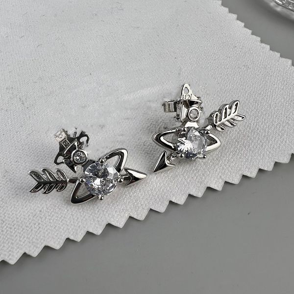 designer trend stud earrings vivian luxury women fashion jewelry earing metal pearl earring cjeweler westwood woman 34, Golden;silver
designer trend stud earrings vivian luxury women fashion jewelry earing metal pearl earring cjeweler westwood woman 34, Golden;silver