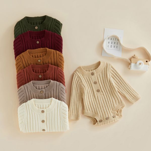 rompers winter baby clothing boys and girls' warm sweater jumpsuit knitted button long sleeve o-neck jumpsuit covering toddler clothing, Blue
rompers winter baby clothing boys and girls' warm sweater jumpsuit knitted button long sleeve o-neck jumpsuit covering toddler clothing, Blue