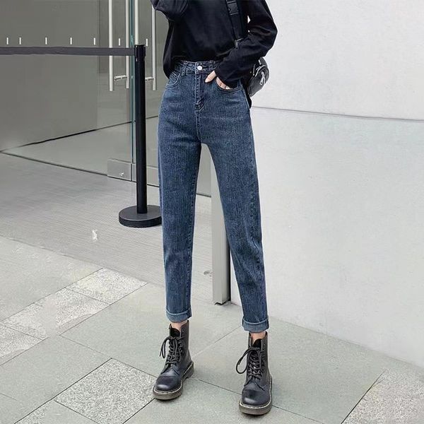 women's jeans cgc retro high waisted jeans for women's korean fashion denim harem pants for comfortable cotton street wear women&#, Blue
women's jeans cgc retro high waisted jeans for women's korean fashion denim harem pants for comfortable cotton street wear women&#, Blue