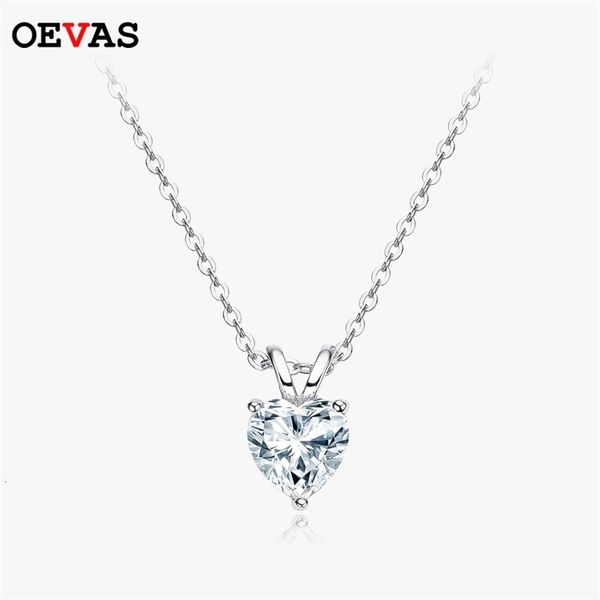 pendant necklaces oevas real 1 heart necklace for women 100 925 sterling silver sparkling wedding party fine jewelry 230407
pendant necklaces oevas real 1 heart necklace for women 100 925 sterling silver sparkling wedding party fine jewelry 230407