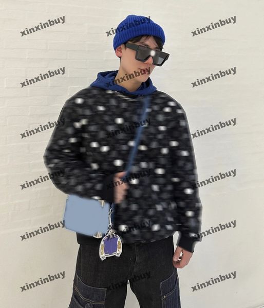xinxinbuy men designer hoodie letter paris hand drawn dots print cotton pullover women red green black white purple s-xl, Black;brown
xinxinbuy men designer hoodie letter paris hand drawn dots print cotton pullover women red green black white purple s-xl, Black;brown