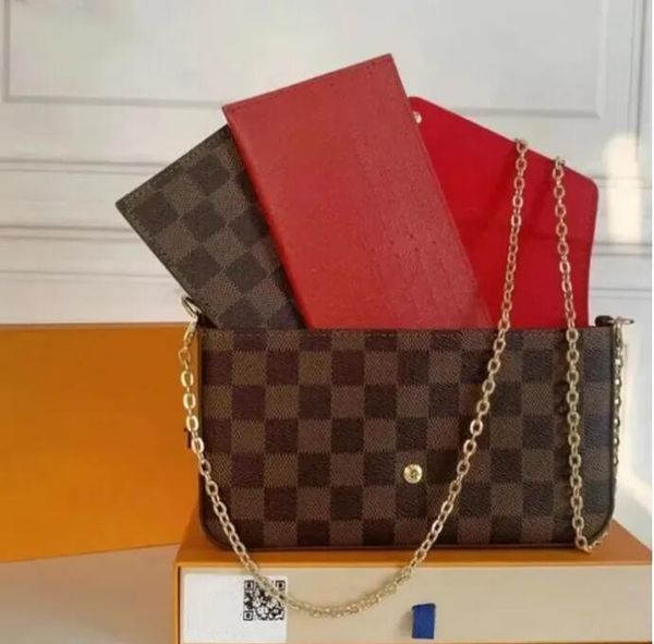 classic women 3pcs set shoulder bag brand luxury designer handbag bag genuine leather handbags wallets clutch tote messenger shopping purse
classic women 3pcs set shoulder bag brand luxury designer handbag bag genuine leather handbags wallets clutch tote messenger shopping purse