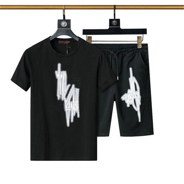 men's tracksuits fashion men's summer sportswear short-sleeved shirts jogging suits men's running men's short suit sport, Gray
men's tracksuits fashion men's summer sportswear short-sleeved shirts jogging suits men's running men's short suit sport, Gray
