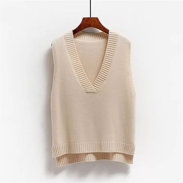 women's vests women's knitted v-neck solid loose casual korean simple side seam asymmetric women's waist jacket 230408, Black;white
women's vests women's knitted v-neck solid loose casual korean simple side seam asymmetric women's waist jacket 230408, Black;white