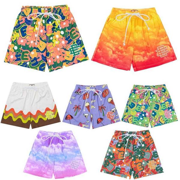 2023 summer american ee casual shorts men's digital printing colorful beach pants women sports breathable sweatpant quick dry, White;black
2023 summer american ee casual shorts men's digital printing colorful beach pants women sports breathable sweatpant quick dry, White;black