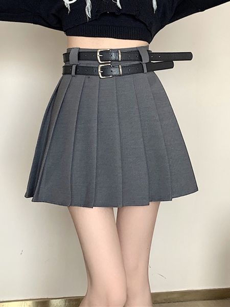 skirts winter women's pleated mini ski belt kawaii vintage women's harajuku high waist a-line bag hip skirt 230408, Black
skirts winter women's pleated mini ski belt kawaii vintage women's harajuku high waist a-line bag hip skirt 230408, Black
