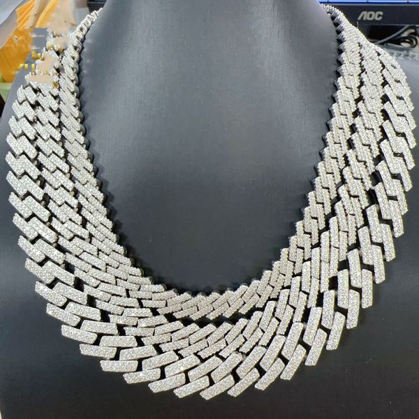 passed test 10/12/15mm 18-24inch 925 sterling silver moissanite diamond cuban chain necklace bracelet for men women nice gift
passed test 10/12/15mm 18-24inch 925 sterling silver moissanite diamond cuban chain necklace bracelet for men women nice gift