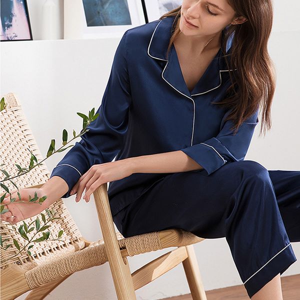 women's sleepwear 100% silk 100% silk pajamas women's pajamas luxury brand pajama set 16.5 thick mom 230408, Black;red
women's sleepwear 100% silk 100% silk pajamas women's pajamas luxury brand pajama set 16.5 thick mom 230408, Black;red