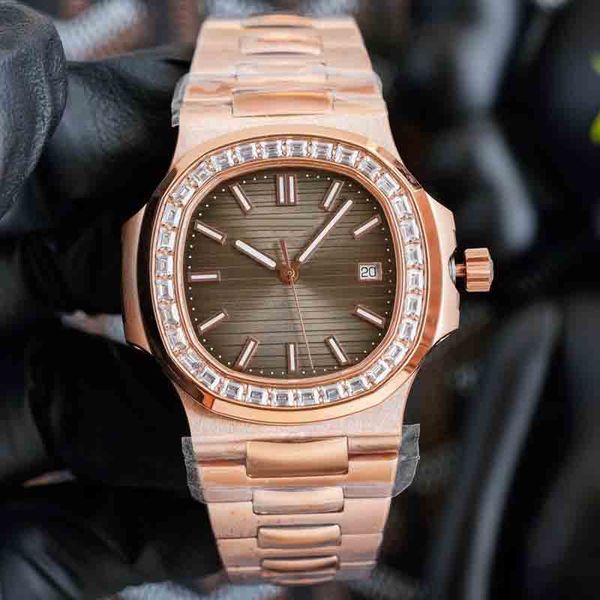 mens watches automatic mechanical watch 40mm diamond bezel waterproof business wristwatches montre de luxe1, Slivery;brown
mens watches automatic mechanical watch 40mm diamond bezel waterproof business wristwatches montre de luxe1, Slivery;brown