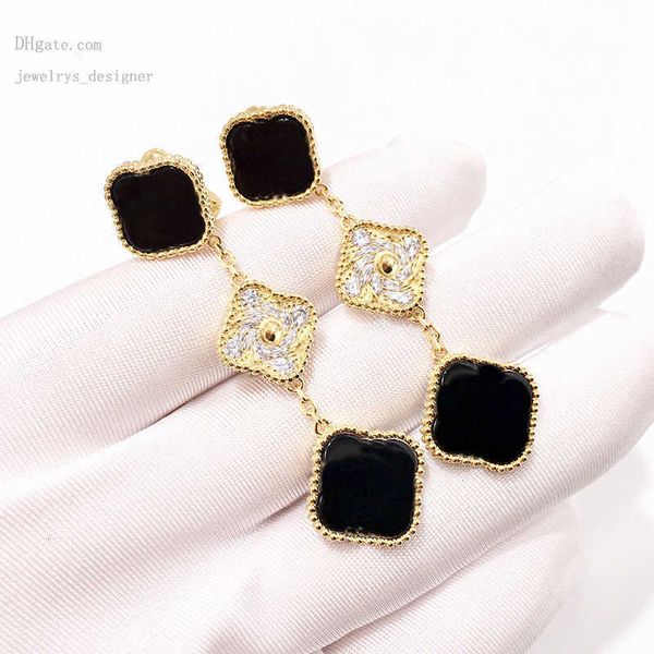 designer bracelets 8 style lucky four leaf clover dangle earrings korean van style net red long tassel elegant cleef women xs2d, Silver
designer bracelets 8 style lucky four leaf clover dangle earrings korean van style net red long tassel elegant cleef women xs2d, Silver