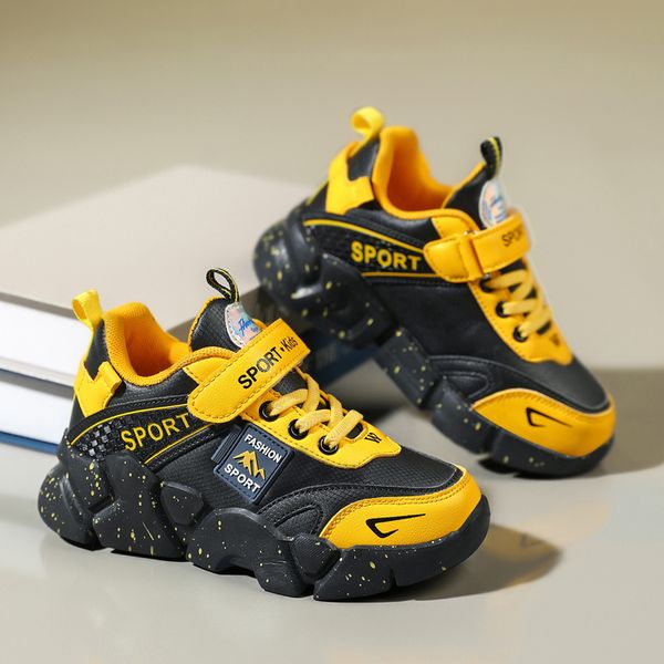 sneakers fashion children casual shoes for boys leather comfortable running sports kids girls flat 1716, Black;red
sneakers fashion children casual shoes for boys leather comfortable running sports kids girls flat 1716, Black;red