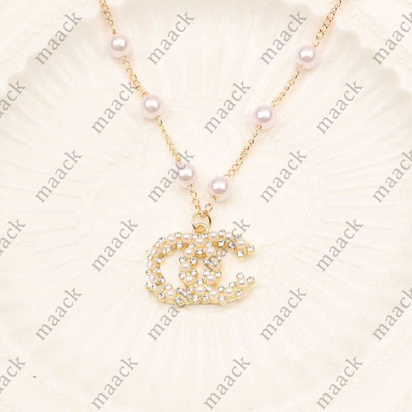 pendant necklaces luxury designer brand double letter pendant necklaces chain 18k gold plated pearl crysatl rhinestone for women wedding jew, Silver
pendant necklaces luxury designer brand double letter pendant necklaces chain 18k gold plated pearl crysatl rhinestone for women wedding jew, Silver