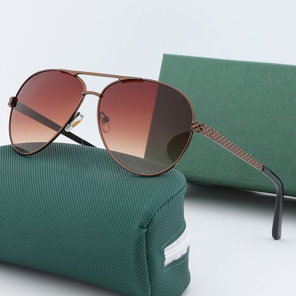 1pcs fashion sunglasses eyewear sun glasses designer mens womens brown cases black metal frame dark, White;black
1pcs fashion sunglasses eyewear sun glasses designer mens womens brown cases black metal frame dark, White;black