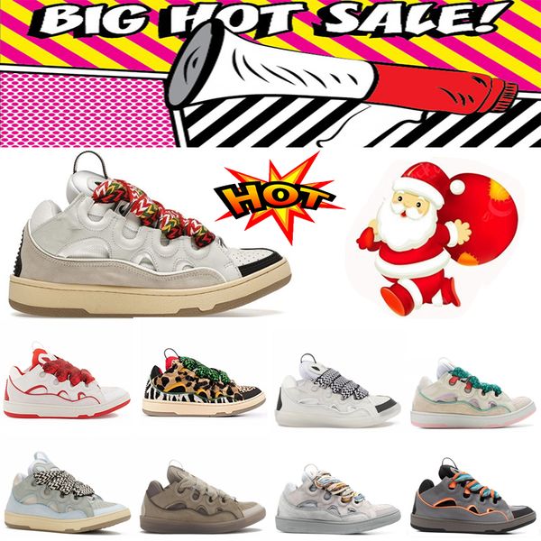 Hot Lavin Curb Casual Designer Shoes Leather Dress Sneakers Braided Shoelace Paris Men Women Lace-up Extraordinary Trainers Rubber, Multi
Hot Lavin Curb Casual Designer Shoes Leather Dress Sneakers Braided Shoelace Paris Men Women Lace-up Extraordinary Trainers Rubber, Multi