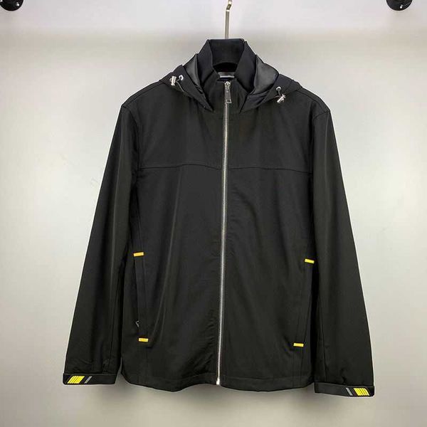 Jackets Men's AutumnWinter Jacket Fashion Hooded Coat High Edition Luxury Pra NSZQ, Black
Jackets Men's AutumnWinter Jacket Fashion Hooded Coat High Edition Luxury Pra NSZQ, Black