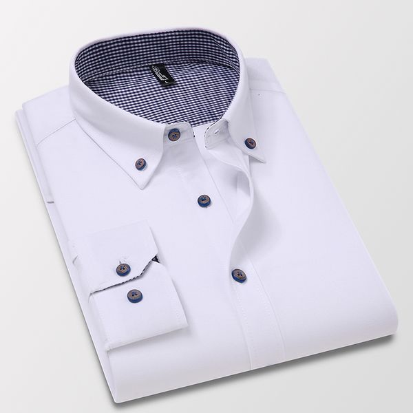men's casual shirts men's business dress men's formal button down collar shirt fashion style spring and autumn men's cas, White;black
men's casual shirts men's business dress men's formal button down collar shirt fashion style spring and autumn men's cas, White;black