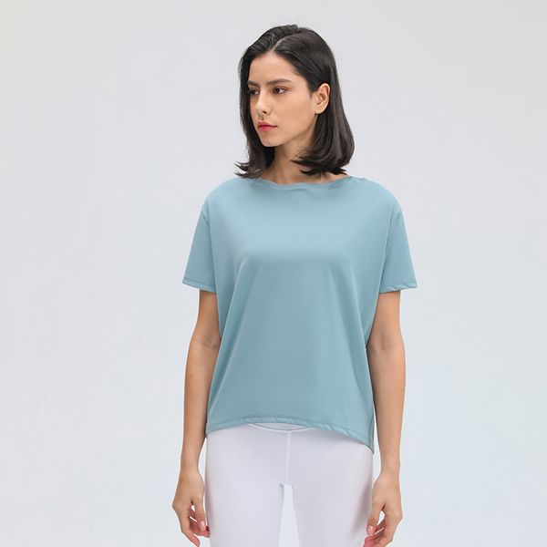 ll women yoga short sleeve loose blouse sports casual running fitness soft breathable fabric t-shirt for summer 5 colors ds079
ll women yoga short sleeve loose blouse sports casual running fitness soft breathable fabric t-shirt for summer 5 colors ds079