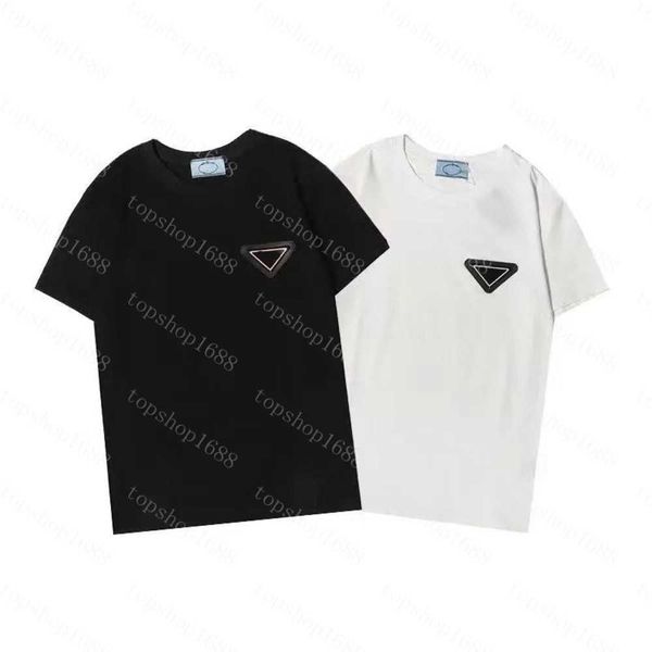 prad 2022 mens fashion t shirt designers men clothing black white tees short sleeve women's casual hip hop streetwear prad tshirts, White;black
prad 2022 mens fashion t shirt designers men clothing black white tees short sleeve women's casual hip hop streetwear prad tshirts, White;black