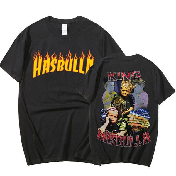 men's t-shirts summer funny russia blogger fighting meme hasbulla magomedov cotton t shirt oversized tees shirts men clothing y2k 2304, White;black
men's t-shirts summer funny russia blogger fighting meme hasbulla magomedov cotton t shirt oversized tees shirts men clothing y2k 2304, White;black