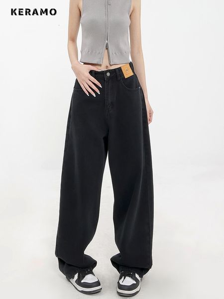 women's jeans spring black baggy straight jeans women's oversize xhigh waist wide leg denim pants women's loose mop jeans tro, Blue
women's jeans spring black baggy straight jeans women's oversize xhigh waist wide leg denim pants women's loose mop jeans tro, Blue
