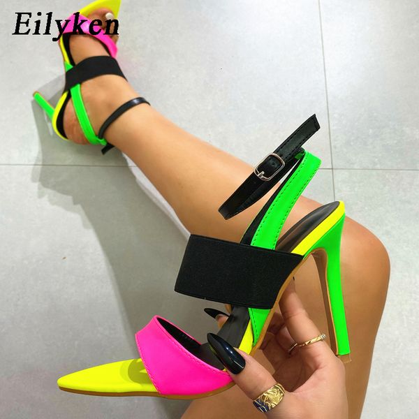 sandals eilyken pointed toe high heels women sandal fashion mixed color buckle strap slides summer party stripper shoes sandalias 230407, Black
sandals eilyken pointed toe high heels women sandal fashion mixed color buckle strap slides summer party stripper shoes sandalias 230407, Black