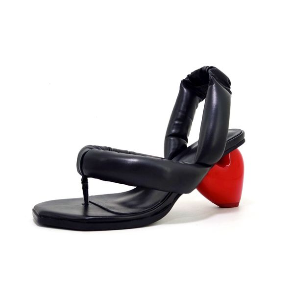 sandals sweet love shaped heel summer shoes women leather sandals buckle fashion high heels party dress casual flip flops 230408, Black
sandals sweet love shaped heel summer shoes women leather sandals buckle fashion high heels party dress casual flip flops 230408, Black