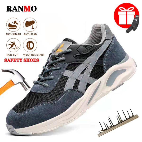 dress shoes men women work boots indestructible safety steel toe punctureproof sneakers mesh 230407, Black
dress shoes men women work boots indestructible safety steel toe punctureproof sneakers mesh 230407, Black
