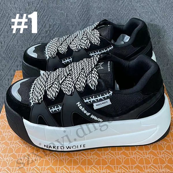 Naked Wolfe DUPE Fashion Women's Thick Soled Casual Shoes Sneakers for Women EU35-41, #1
Naked Wolfe DUPE Fashion Women's Thick Soled Casual Shoes Sneakers for Women EU35-41, #1