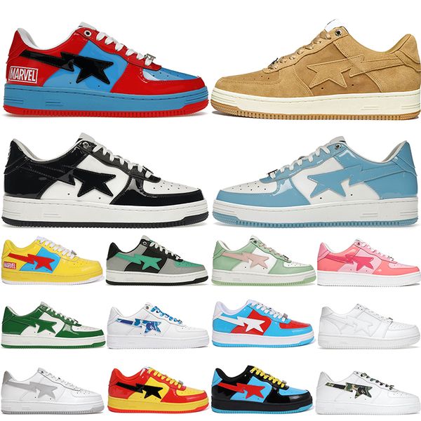 wiht box2023 designer casual shoes bapestas mens womens sta low platform black camo bule grey black beige suede sports sneakers trainers siz
wiht box2023 designer casual shoes bapestas mens womens sta low platform black camo bule grey black beige suede sports sneakers trainers siz