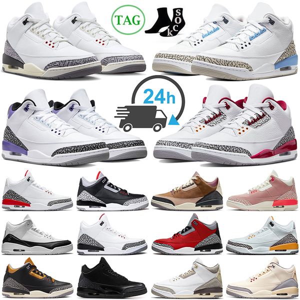 3 men basketball shoes 3s sneakers white cement reimagined fire red cardinal dark iris pine green unc rust pink cool grey muslin mens women
3 men basketball shoes 3s sneakers white cement reimagined fire red cardinal dark iris pine green unc rust pink cool grey muslin mens women