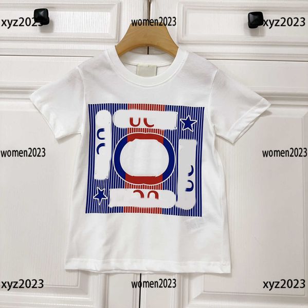 2023 kids designer t shirt round neck short sleeve baby striped printing tees size 100-150 cm new arrival, Blue
2023 kids designer t shirt round neck short sleeve baby striped printing tees size 100-150 cm new arrival, Blue