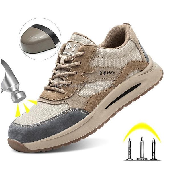 dress shoes insulation6kv safety men anti smash antistab steel toe work wearresistant boots breathable sneaker man 230407, Black
dress shoes insulation6kv safety men anti smash antistab steel toe work wearresistant boots breathable sneaker man 230407, Black
