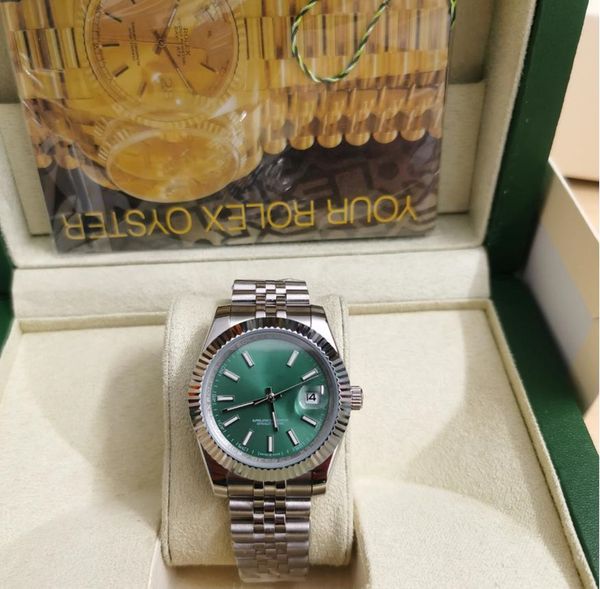 with original box high-quality watch 41mm president datejust 116334 sapphire glass asia 2813 movement mechanical automatic mens green, Slivery;golden
with original box high-quality watch 41mm president datejust 116334 sapphire glass asia 2813 movement mechanical automatic mens green, Slivery;golden