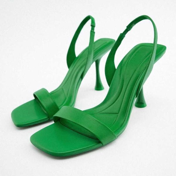 sandals women summer green high heel slingback heeled leather woman elegant basic ankle strap heels 230406, Black
sandals women summer green high heel slingback heeled leather woman elegant basic ankle strap heels 230406, Black