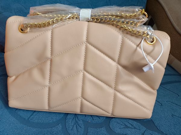new luxury handbag shoulder bag brand loulou y-shaped designer seam leather ladies metal chain black clamshell messenger bags wholesale lamb
new luxury handbag shoulder bag brand loulou y-shaped designer seam leather ladies metal chain black clamshell messenger bags wholesale lamb