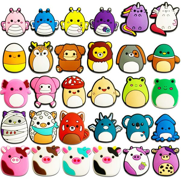shoe parts accessories jibitz cute charms for squishmallow pvc clog cartoon animal boy kids girls holiday birthday gifts party favor, White;pink
shoe parts accessories jibitz cute charms for squishmallow pvc clog cartoon animal boy kids girls holiday birthday gifts party favor, White;pink
