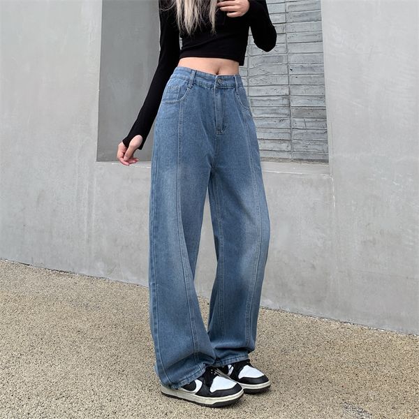 women's jeans cgc y2k women's bag jeans vintage straight oversize denim pants high waist casual wide leg jeans women trousers 2304, Blue
women's jeans cgc y2k women's bag jeans vintage straight oversize denim pants high waist casual wide leg jeans women trousers 2304, Blue