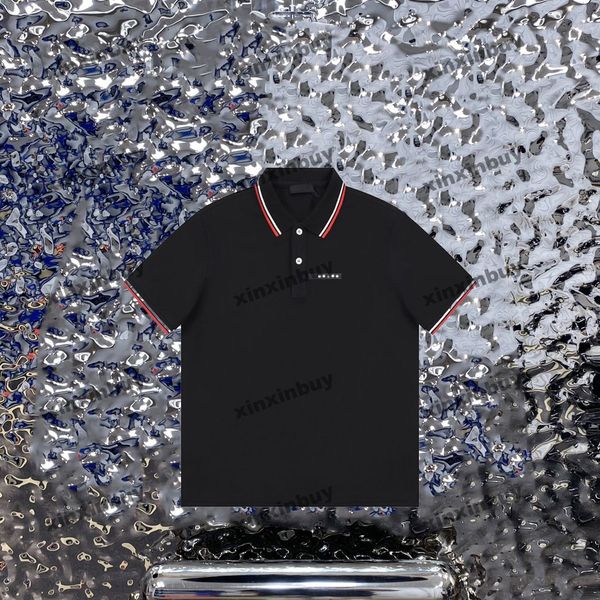 xinxinbuy men designer tee t shirt 23ss paris strip triangle label milan short sleeve cotton women black white blue gray xs-xl, Black;brown
xinxinbuy men designer tee t shirt 23ss paris strip triangle label milan short sleeve cotton women black white blue gray xs-xl, Black;brown