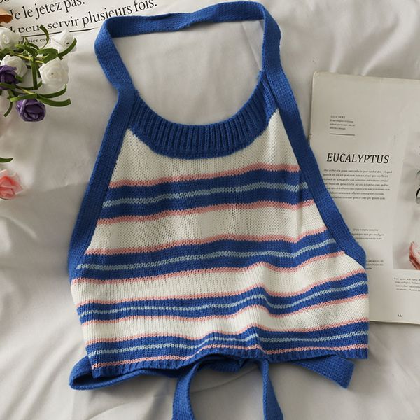 men s t shirts 2023 summer women halter y2k crop stripes knitted backless strappy cute bandage 230408, White;black
men s t shirts 2023 summer women halter y2k crop stripes knitted backless strappy cute bandage 230408, White;black