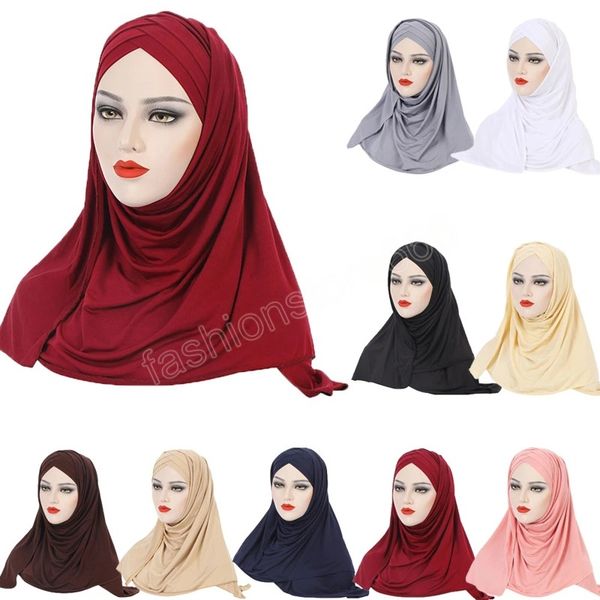 muslim women one piece cross hijab long scarf islamic turban shawl ramadan femme headwear wrap caps, Blue;gray
muslim women one piece cross hijab long scarf islamic turban shawl ramadan femme headwear wrap caps, Blue;gray