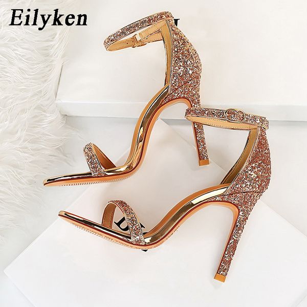 sandals eilyken silver champagne high heels peep toe women buckle strap gladiator stiletto wedding rhine stone shoes 230408, Black
sandals eilyken silver champagne high heels peep toe women buckle strap gladiator stiletto wedding rhine stone shoes 230408, Black