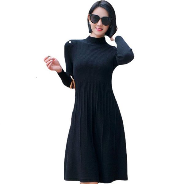 casual dresses olomm 21250# women's premium dress pure wool knitted long sleeve autumn/winter solid midi ski 230408, Black;gray
casual dresses olomm 21250# women's premium dress pure wool knitted long sleeve autumn/winter solid midi ski 230408, Black;gray