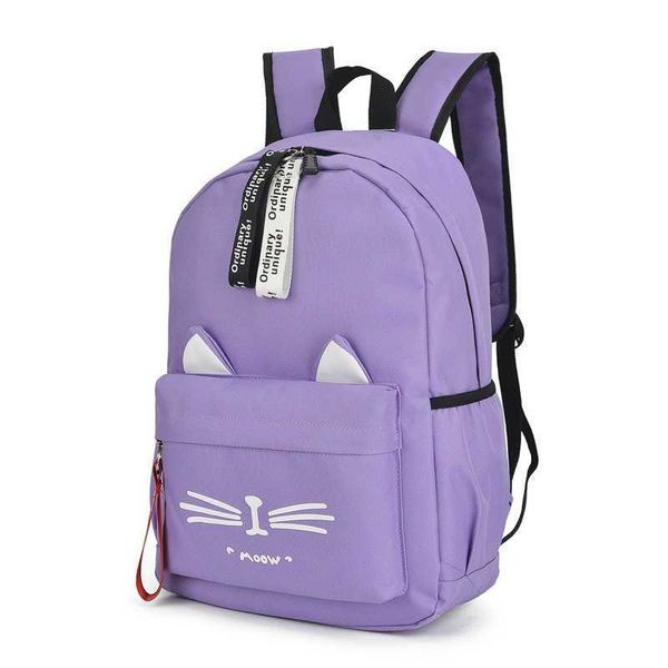 backpacks 2021 new fashion both shoulders girls backpack lovely cat ears student children school bags for boys bag kids mochila p230408
backpacks 2021 new fashion both shoulders girls backpack lovely cat ears student children school bags for boys bag kids mochila p230408
