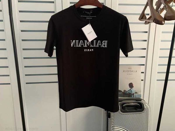 designer luxury coats ss spring and summer new bal short sleeve shoulder gold button bronzed letter cotton tshirt lovers classic ptp78 t0y2, Black;white
designer luxury coats ss spring and summer new bal short sleeve shoulder gold button bronzed letter cotton tshirt lovers classic ptp78 t0y2, Black;white