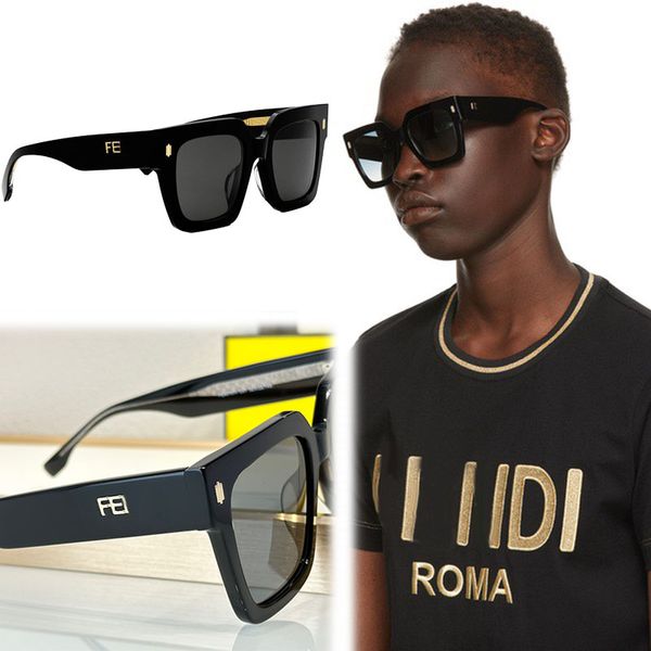 Oversize square FF Roma eyeglasses designer sunglasses with high-quality 1:1 sheet frame fashionable multi-color gradient Lunettes casual vacation beach party box
Oversize square FF Roma eyeglasses designer sunglasses with high-quality 1:1 sheet frame fashionable multi-color gradient Lunettes casual vacation beach party box